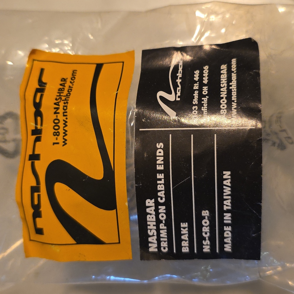 Nashbar Crimp-On Cable Ends for bikes